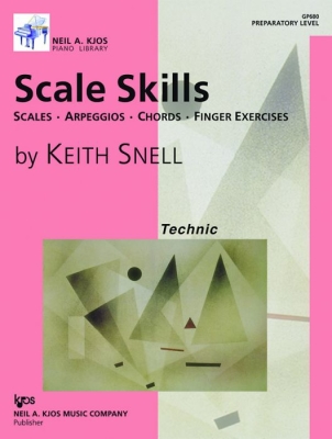 Kjos Music - Scale Skills, Preparatory Level - Snell - Piano - Book