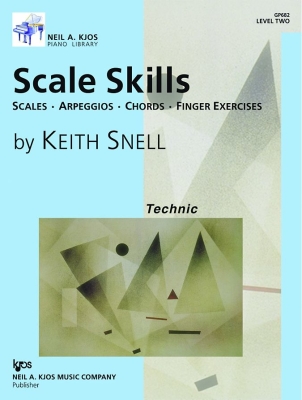 Kjos Music - Scale Skills, Level 2 - Snell - Piano - Book