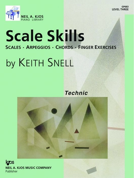 Scale Skills, Level 3 - Snell - Piano - Book