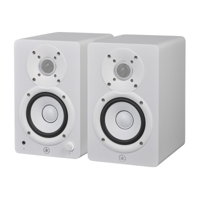 HS4 Powered Studio Monitors - White (Pair)