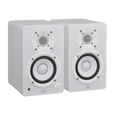 HS4 Powered Studio Monitors - White (Pair)