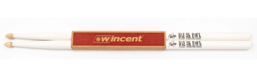 Wincent Drumsticks - Tomoya Signature Drumsticks - White