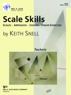 Scale Skills, Level 4 - Snell - Piano - Book
