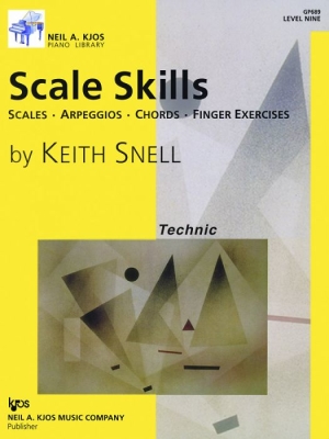 Kjos Music - Scale Skills, Level 9 - Snell - Piano - Book