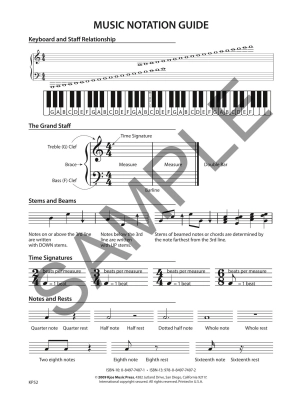 Bastien Classic Manuscript Book - Bastien - 10 Stave - Book