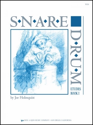 Snare Drum Etudes, Book I - Holmquist - Snare Drum - Book