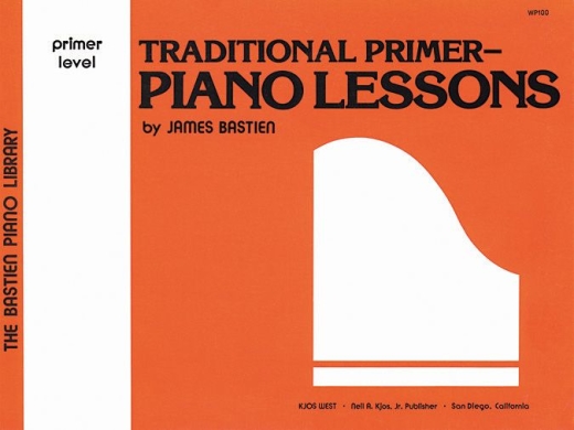 Traditional Primer: Piano Lessons - Bastien - Piano - Book