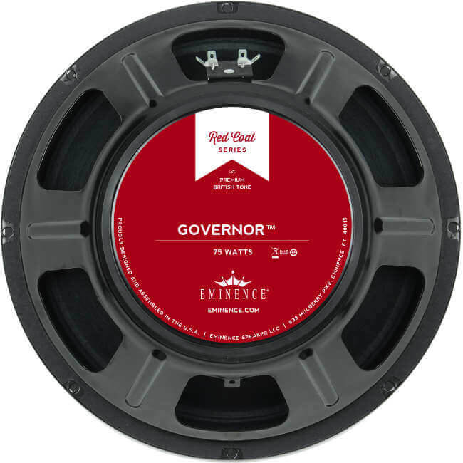 Governor 12\'\' Guitar Speaker - 8 Ohm