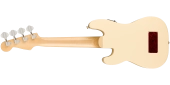 Ukul�l�-basse Fullerton Precision avec �lectronique, touche en noyer ��blanc olympique