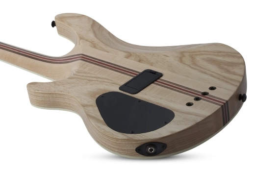 SLS Elite-4 Electric Bass Guitar, Left-Handed - Black Fade Burst