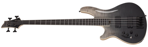 SLS Elite-4 Electric Bass Guitar, Left-Handed - Black Fade Burst
