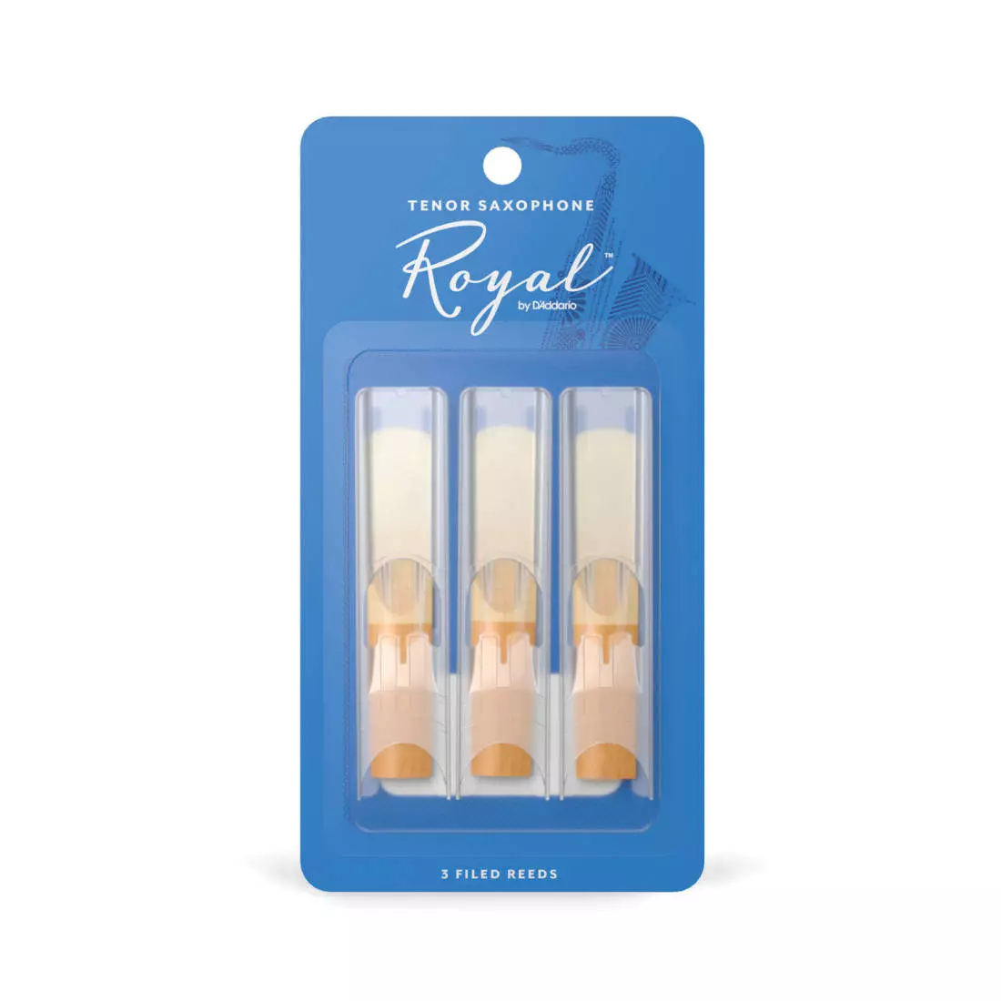 Tenor Sax Reeds, Strength 5.0, 10-pack