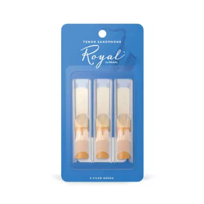 Royal by DAddario - Tenor Sax Reeds, Strength 5.0, 10-pack