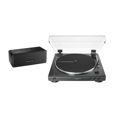 Audio-Technica - AT-LP60XSPBT Wireless Turntable with Speakers