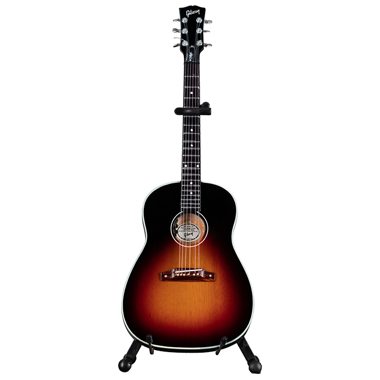 Slash Gibson J-45 November Burst 1:4 Scale Mini Guitar Model