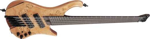 EHB Ergonomic Headless 5-String Multiscale Electric Bass Guitar with Gigbag - Florid Natural Low Gloss