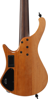 EHB Ergonomic Headless 5-String Multiscale Electric Bass Guitar with Gigbag - Florid Natural Low Gloss