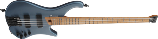 EHB Ergonomic Headless Electric Bass Guitar with Gigbag - Arctic Ocean Matte