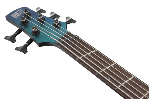 SR Bass Workshop 5-String Multiscale Electric Bass Guitar - Blue Chameleon