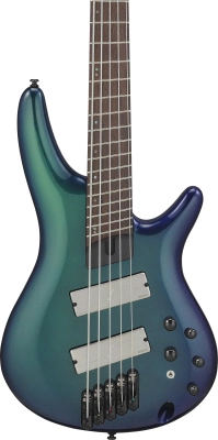 SR Bass Workshop 5-String Multiscale Electric Bass Guitar - Blue Chameleon