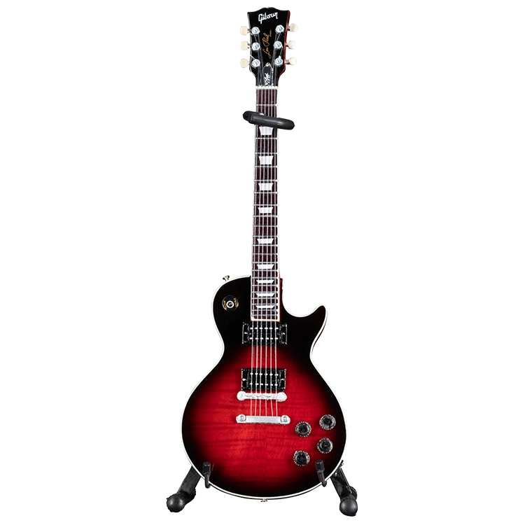 Gibson Slash Les Paul Standard 1:4 Scale Mini Guitar Model - Vermillion Burst