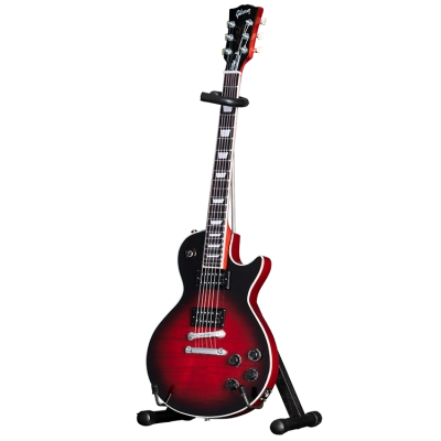 Gibson Slash Les Paul Standard 1:4 Scale Mini Guitar Model - Vermillion Burst