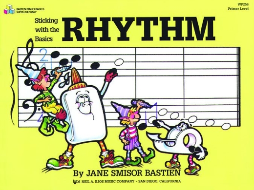 Kjos Music - Sticking With The Basics: Rhythm - Bastien - Piano - Book