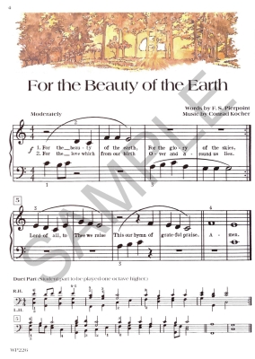 Popular Hymns, Primer Level - Bastien - Piano - Book