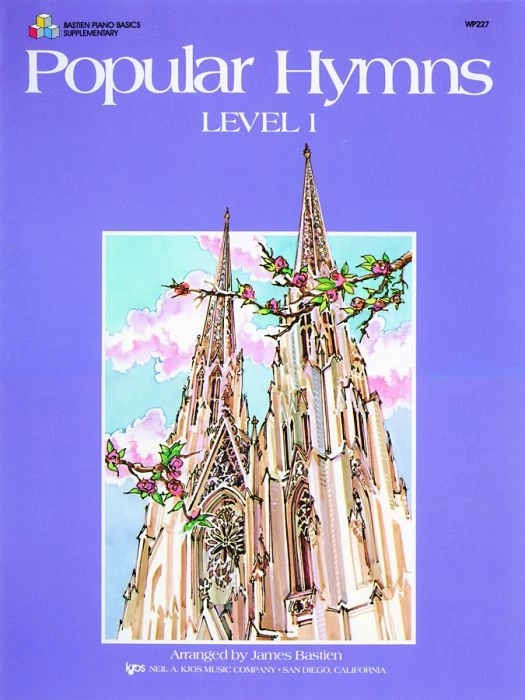 Popular Hymns, Level 1 - Bastien - Piano - Book