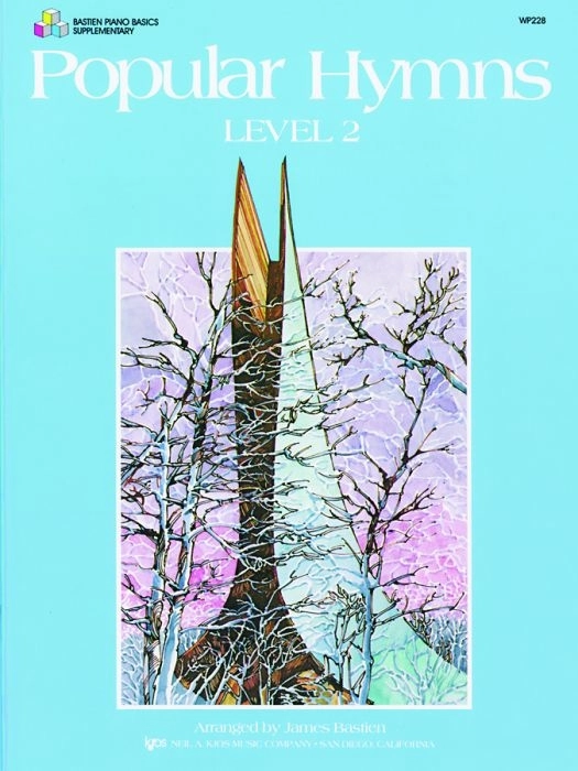 Popular Hymns, Level 2 - Bastien - Piano - Book