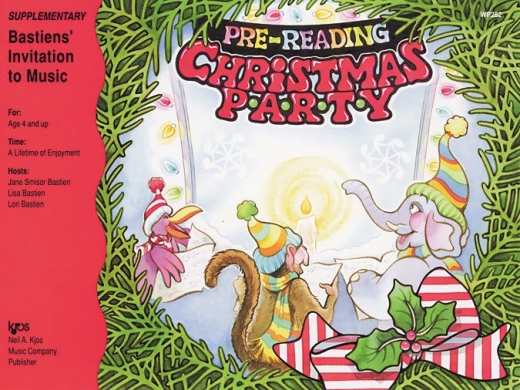 Pre Reading: Christmas Party, Book A - Bastien - Piano - Book