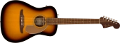 Fender - Malibu Player Acoustic-Electric Guitar, Walnut Fingerboard - Sunburst