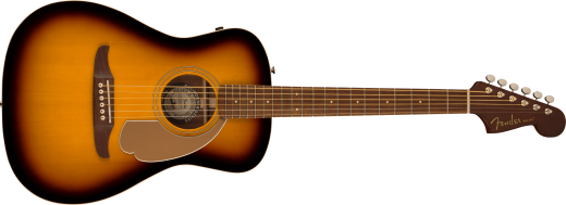 Fender - Malibu Player Acoustic-Electric Guitar, Walnut Fingerboard - Sunburst