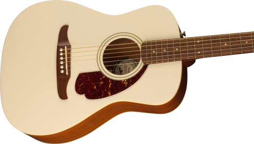Malibu Player Acoustic-Electric Guitar, Walnut Fingerboard - Olympic White
