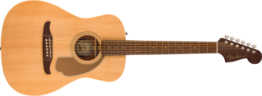 Fender - Malibu Player Acoustic-Electric Guitar, Walnut Fingerboard - Natural