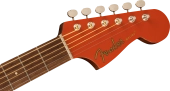 Malibu Player Acoustic-Electric Guitar, Walnut Fingerboard - Fiesta Red