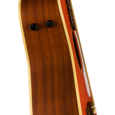 Malibu Player Acoustic-Electric Guitar, Walnut Fingerboard - Fiesta Red