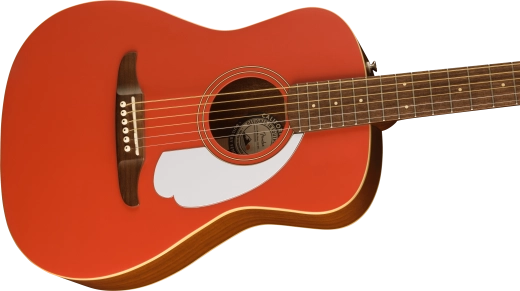 Malibu Player Acoustic-Electric Guitar, Walnut Fingerboard - Fiesta Red