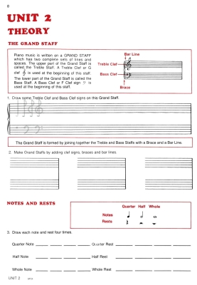 Musicianship For The Older Beginner, Level 1 - Bastien - Piano - Book