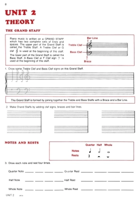 Musicianship For The Older Beginner, Level 1 - Bastien - Piano - Book