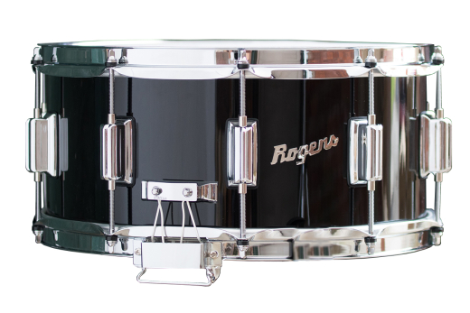 Dyna-Sonic 6.5x14\'\' Beavertail Snare Drum - Black Lacquer