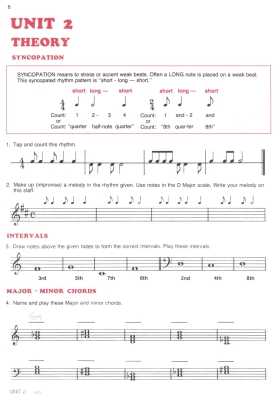 Musicianship For The Older Beginner, Level 2 - Bastien - Piano - Book