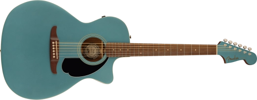 Fender - Newporter Player Acoustic-Electric Guitar, Walnut Fingerboard - Tidepool