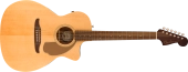 Fender - Newporter Player Acoustic-Electric Guitar, Walnut Fingerboard - Natural