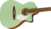Newporter Player Acoustic-Electric Guitar, Walnut Fingerboard - Surf Green