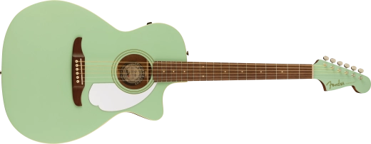 Fender - Newporter Player Acoustic-Electric Guitar, Walnut Fingerboard - Surf Green