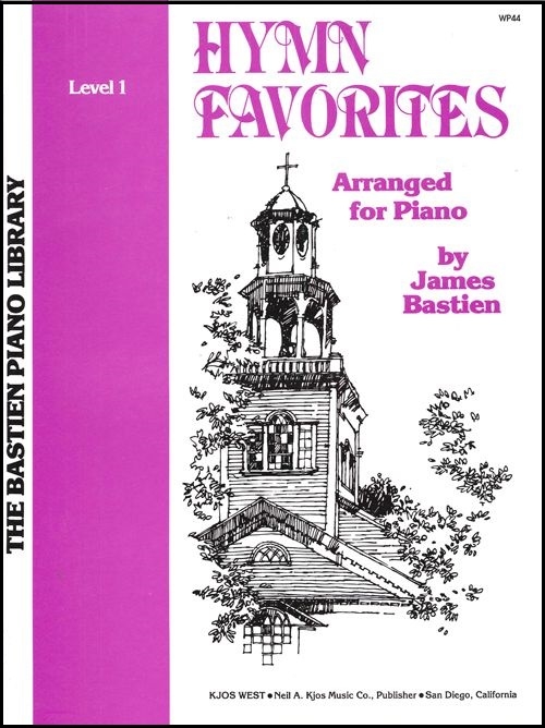 Hymn Favorites, Level 1 - Bastien - Piano - Book