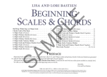 Beginning Scales and Chords, Book 1 - Bastien - Piano - Book
