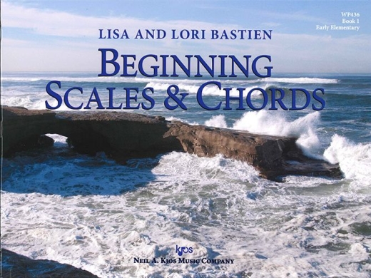 Kjos Music - Beginning Scales and Chords, Book 1 - Bastien - Piano - Book