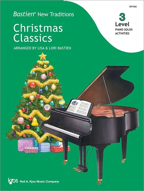 Bastien New Traditions: Christmas Classics, Level 3 - Bastien - Piano - Book